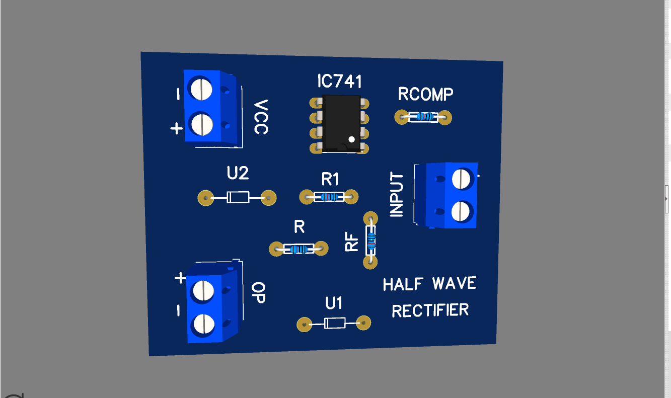 Op-Amp Half-Wave Rectifier