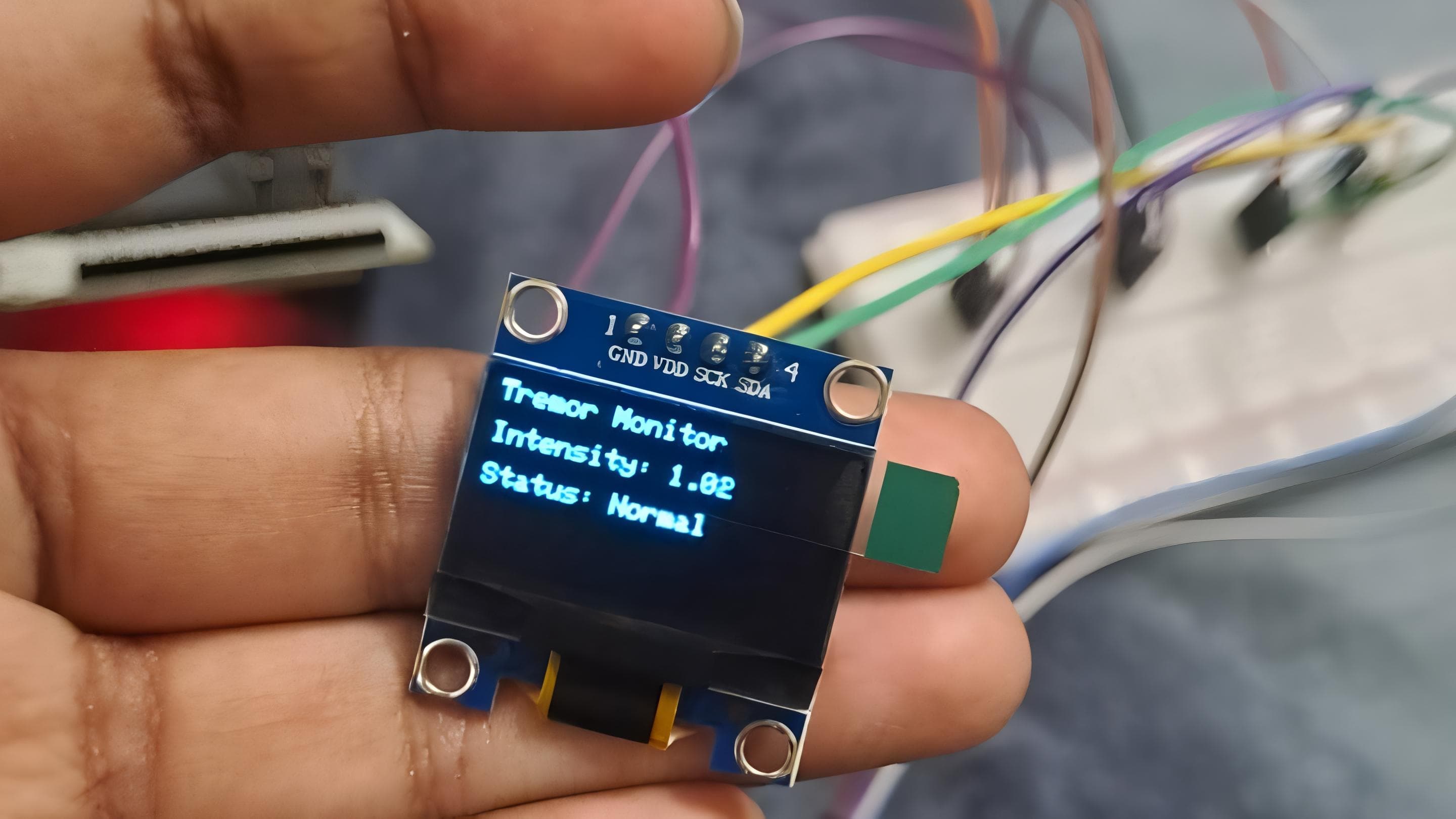 Tremor Detection using MPU-6050